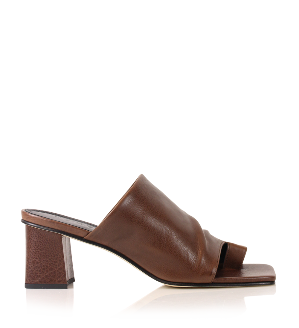 Ariana II sandals, brown leather