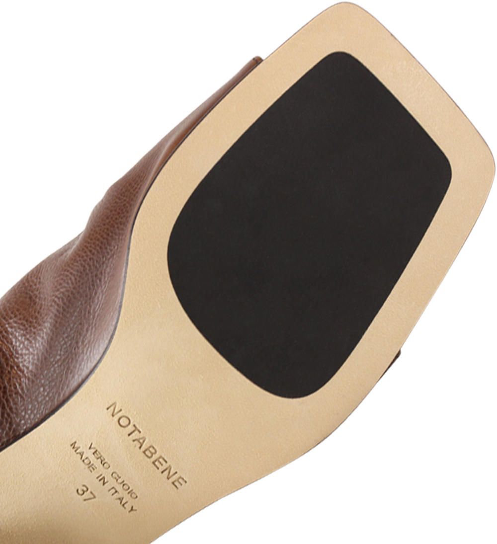 Ariana II sandals, brown leather