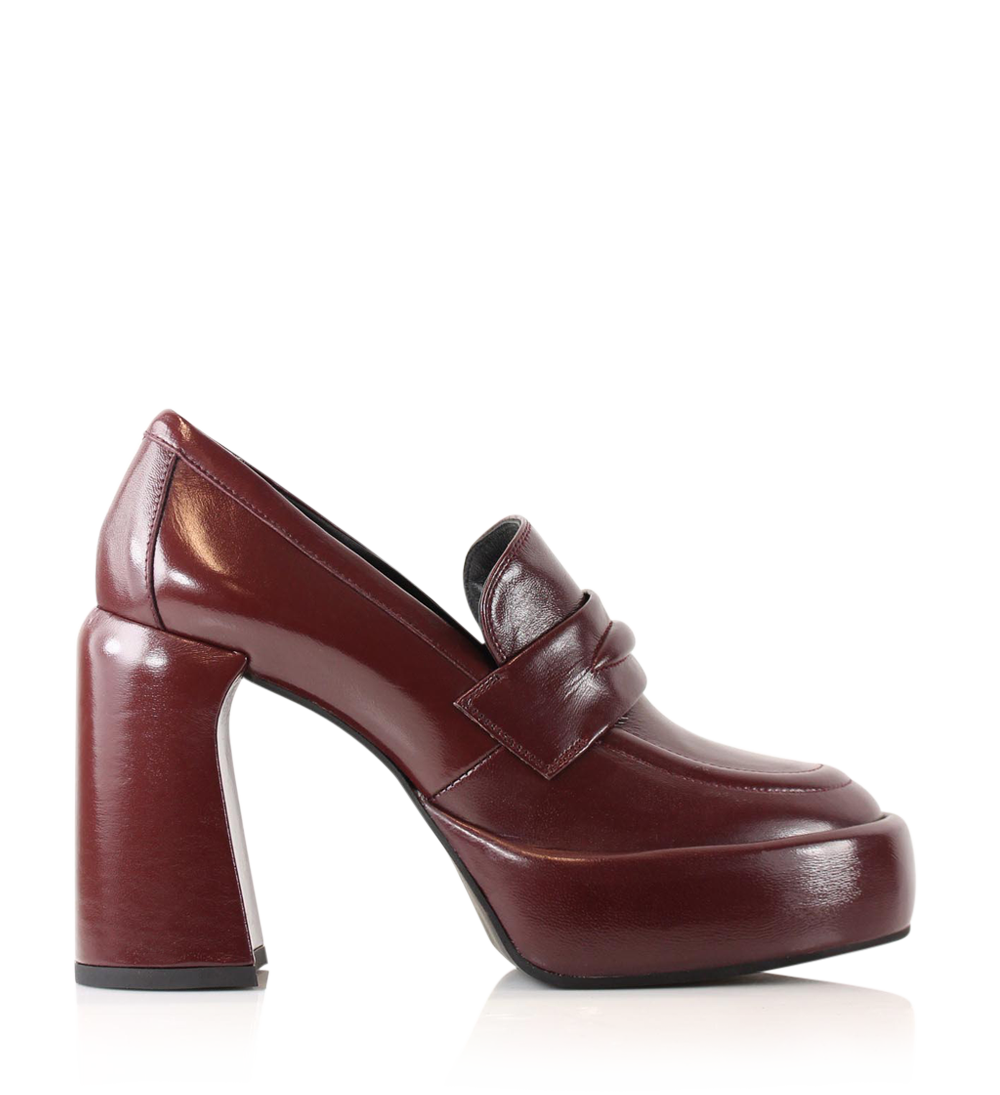 Brady 105 pumps, amarone leather