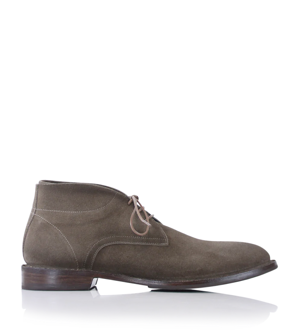 Carlo lace-up shoes, camel suede