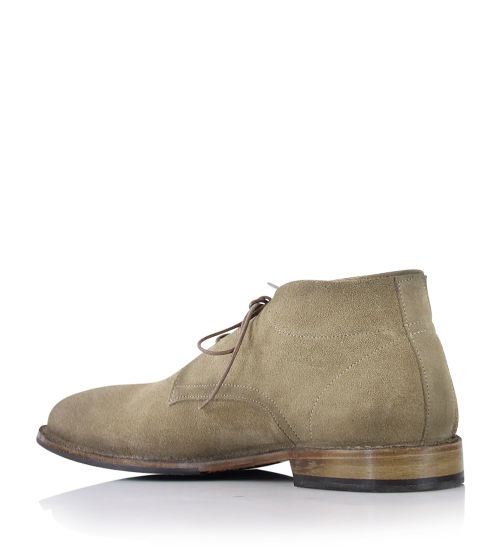 Carlo lace-up shoes, beige suede