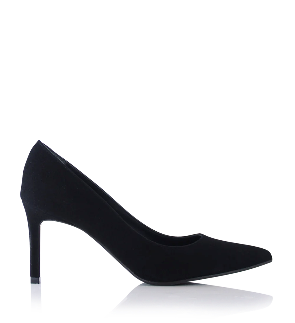 Black suede stilettos shop