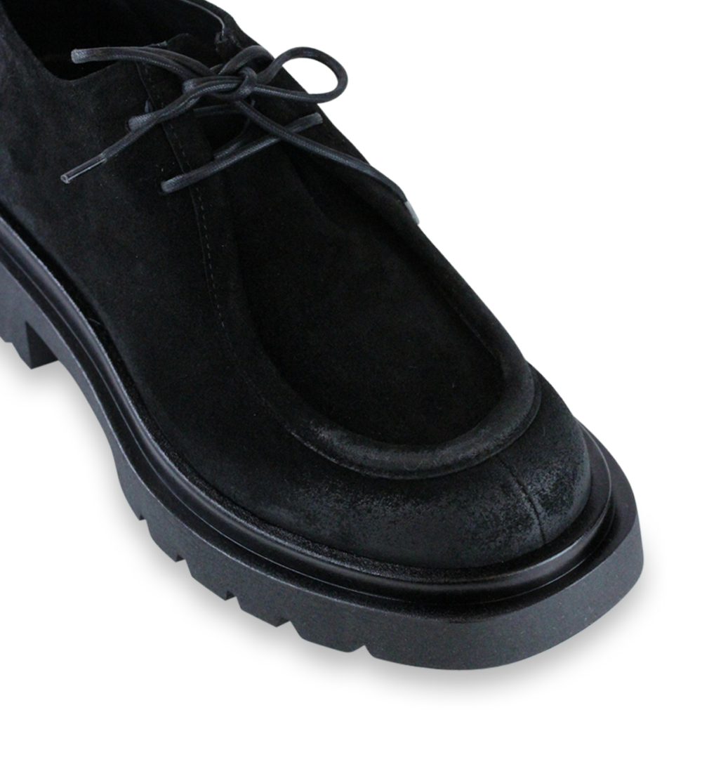 Cilia loafers, black suede