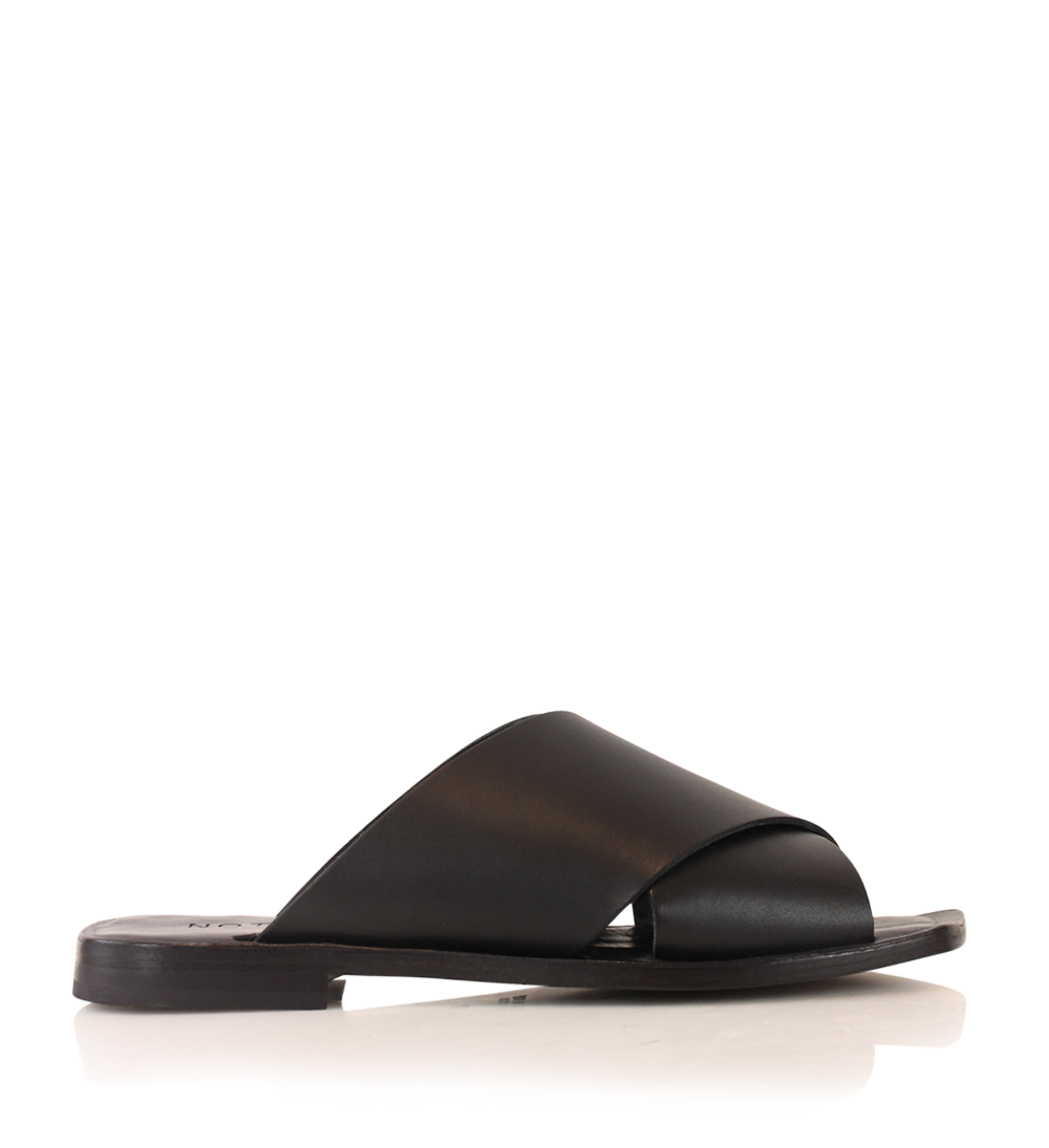 Clara sandals, black leather