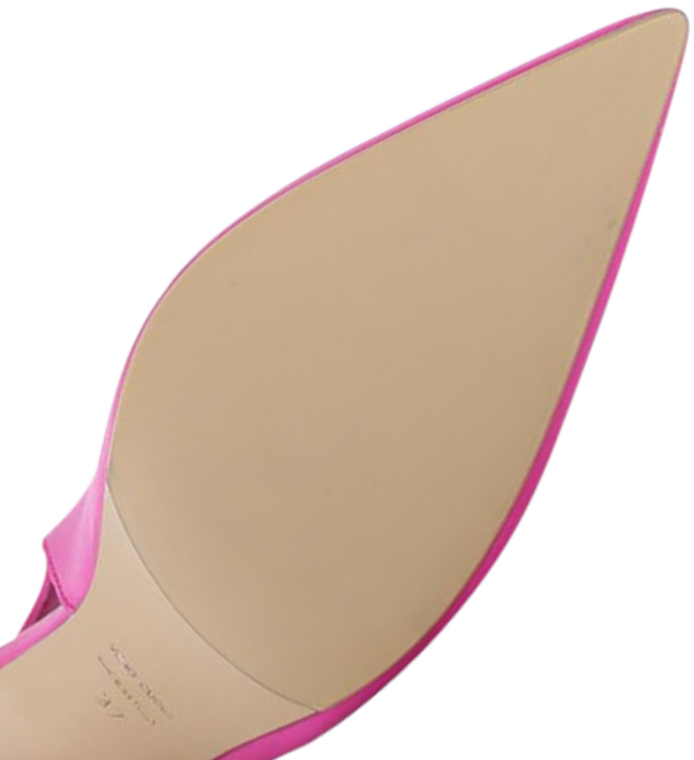 Emilia 90 slingback stiletter, pink læder