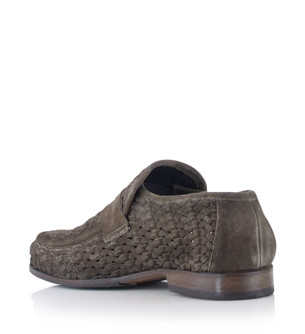 Enrico loafers, camel suede