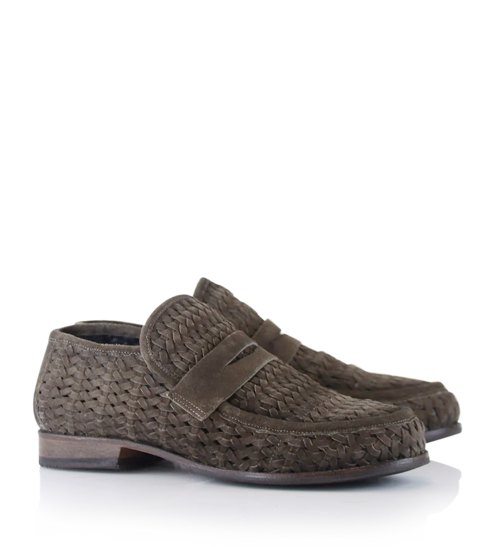 Enrico loafers, camel suede