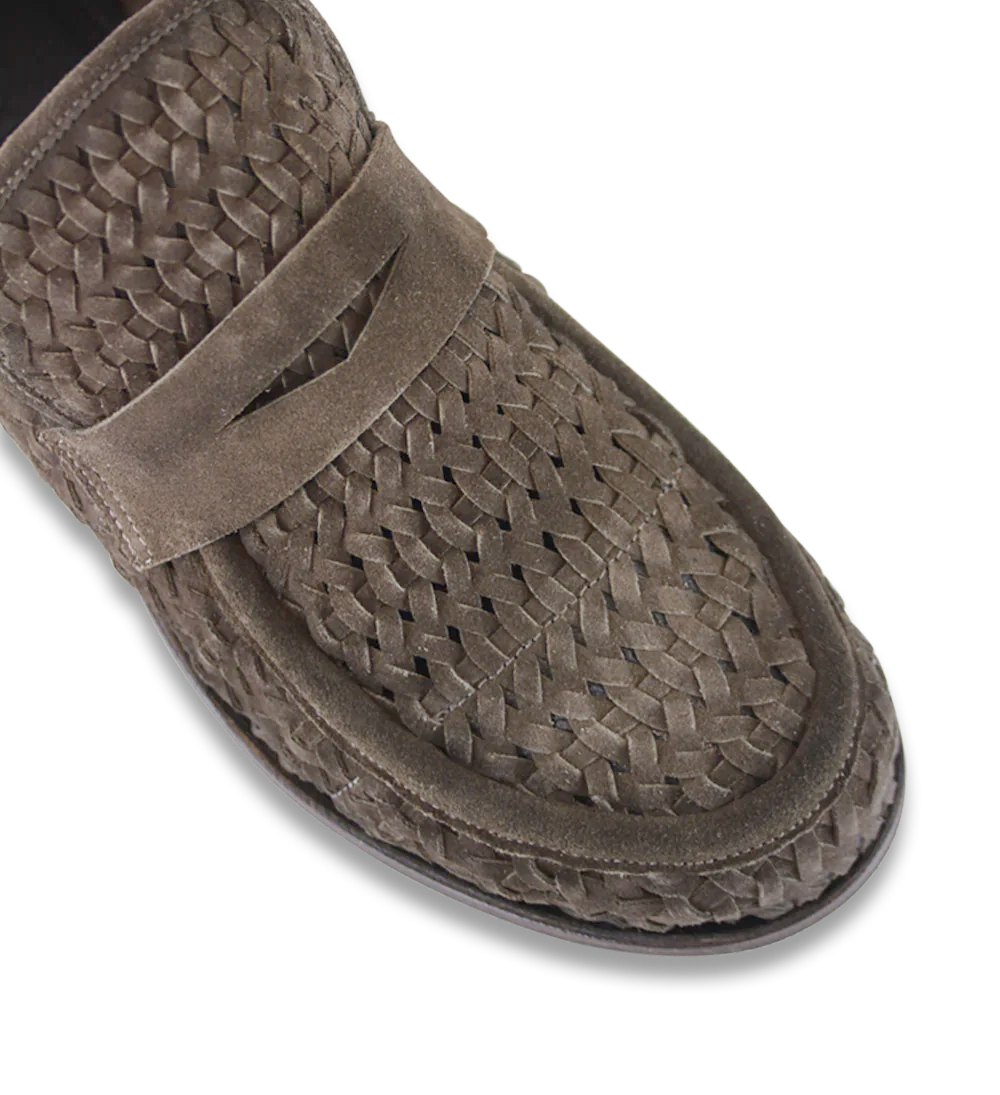 Enrico loafers, camel suede