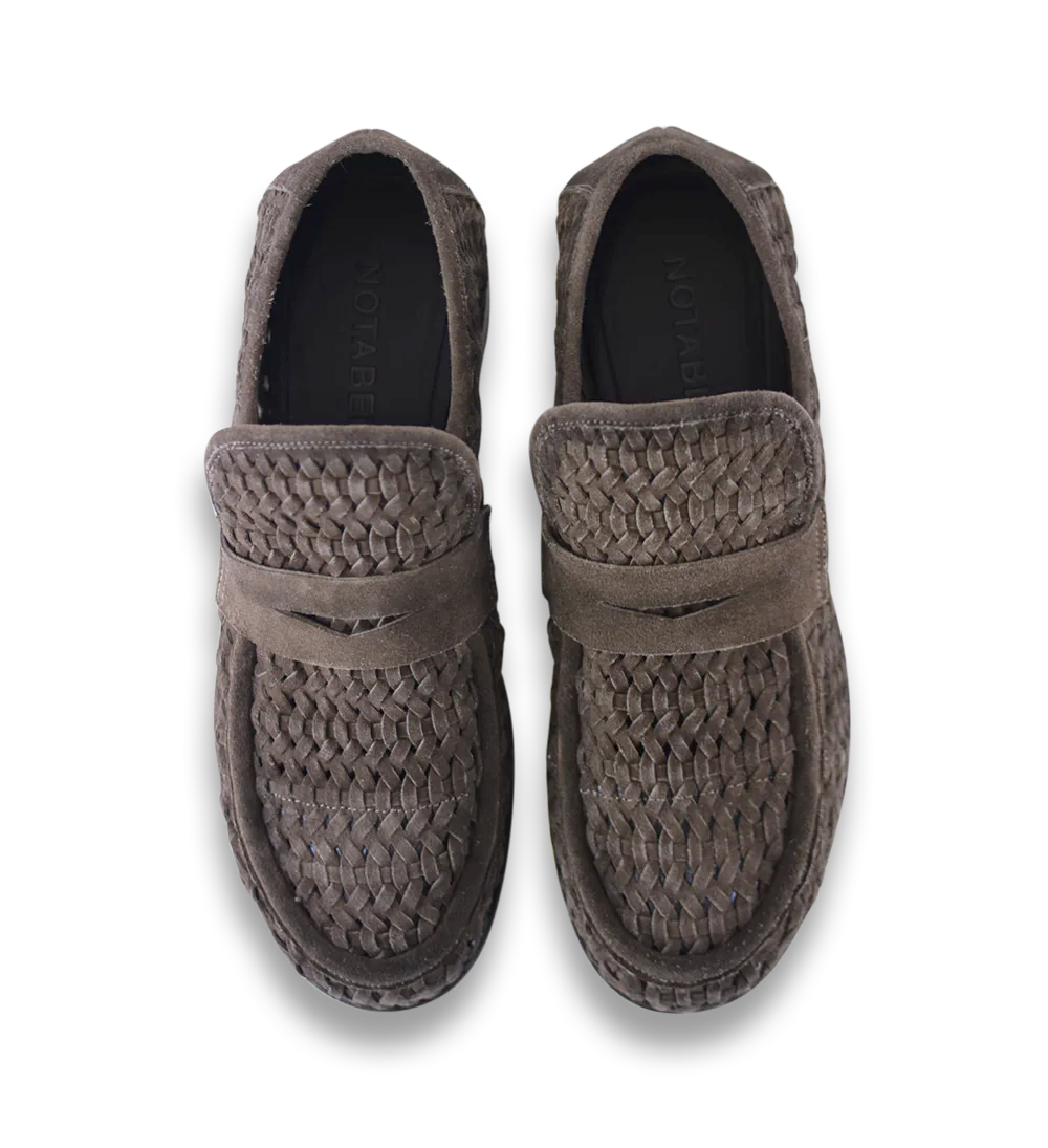 Enrico loafers, camel suede