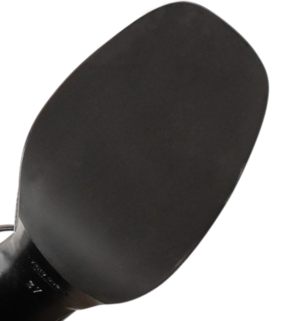 hedi 100 pumps, black leather