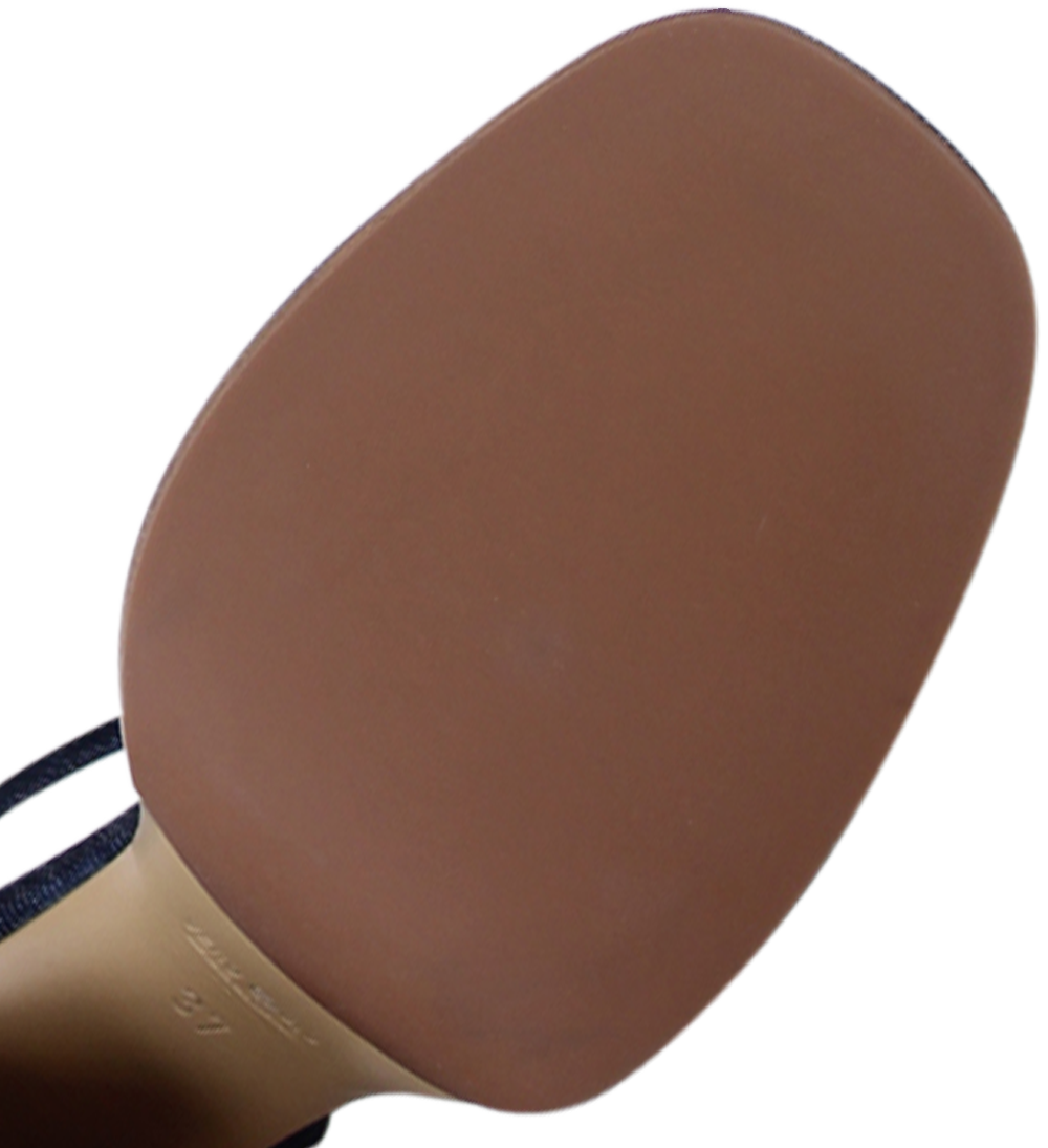 Hedi 100 pumps, denim