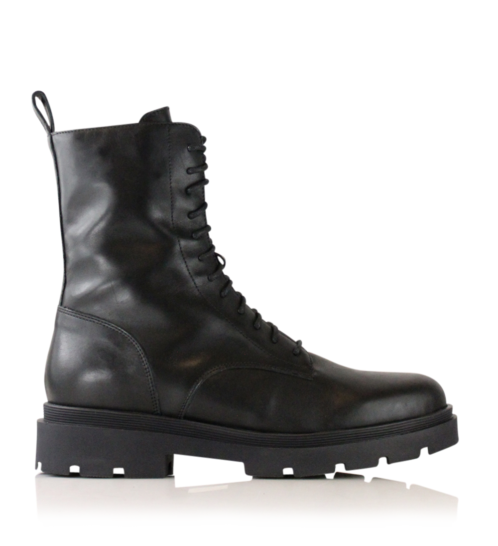 Heidi støvler, sort læder