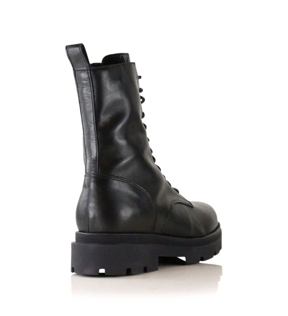 Heidi støvler, sort læder