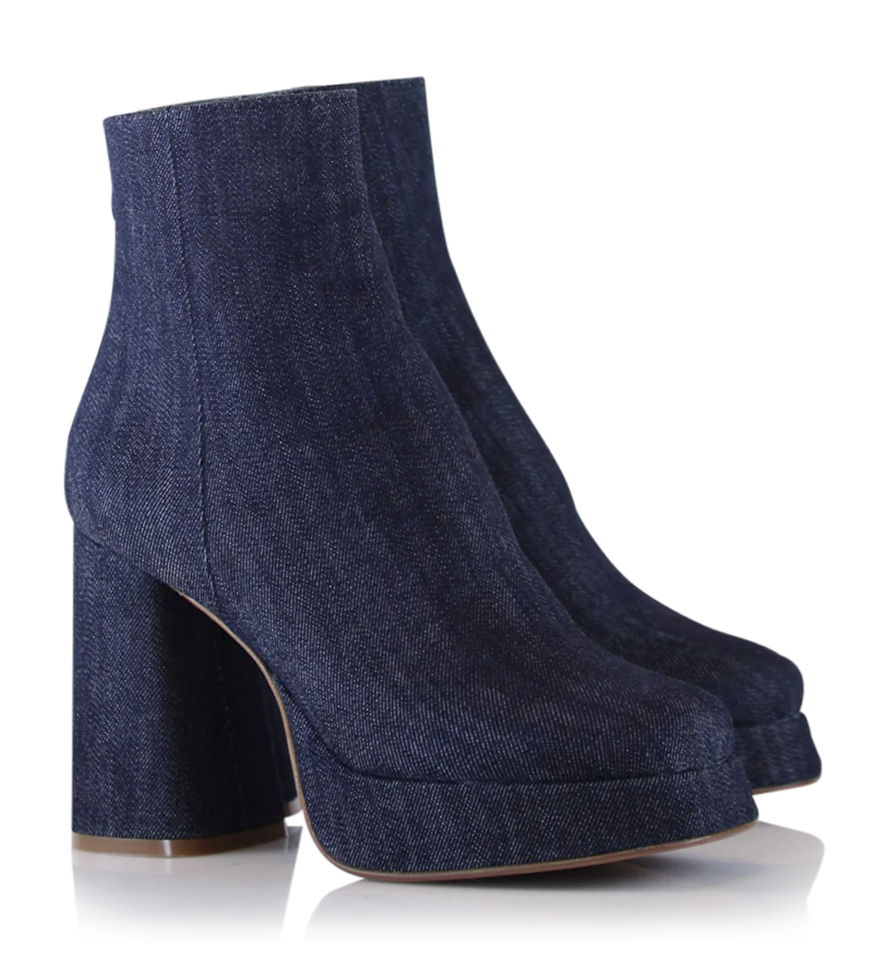 Henny 100 boots, denim