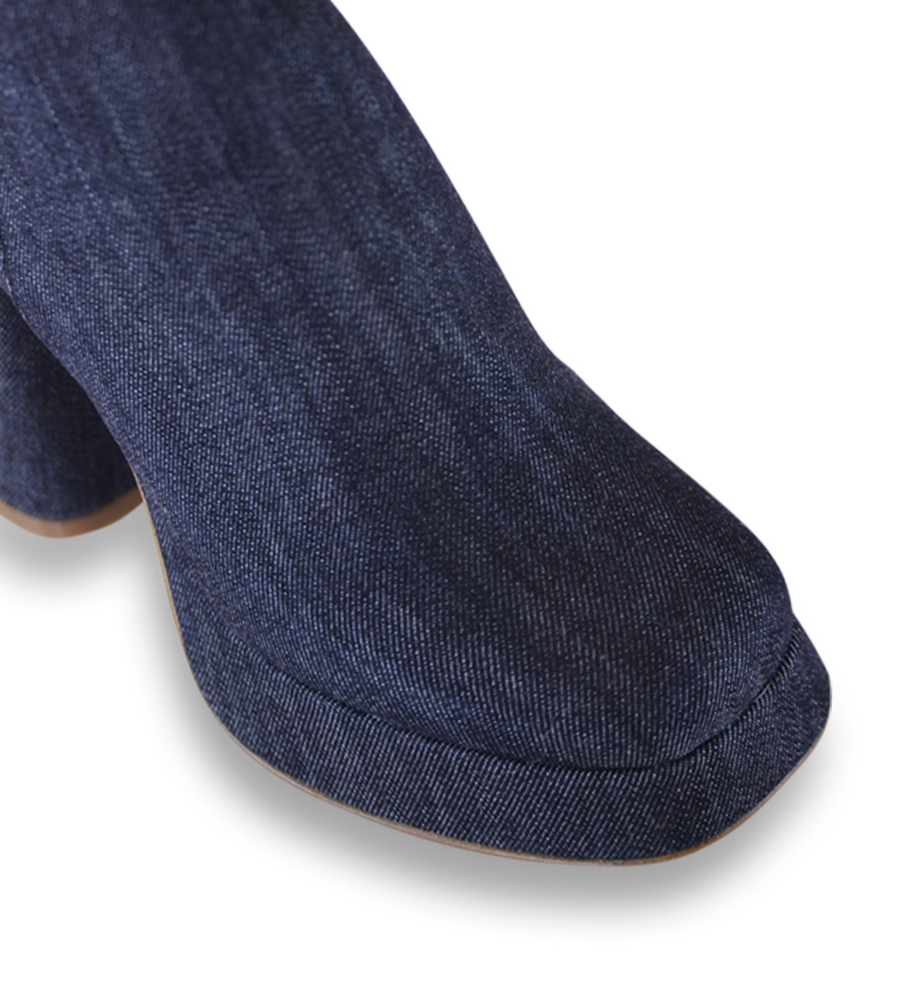 Henny 100 boots, denim