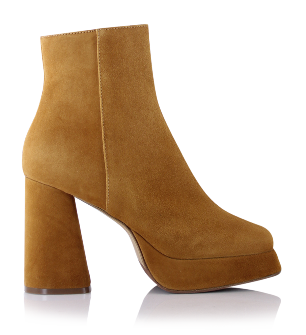 Henny 100 boots, brown suede