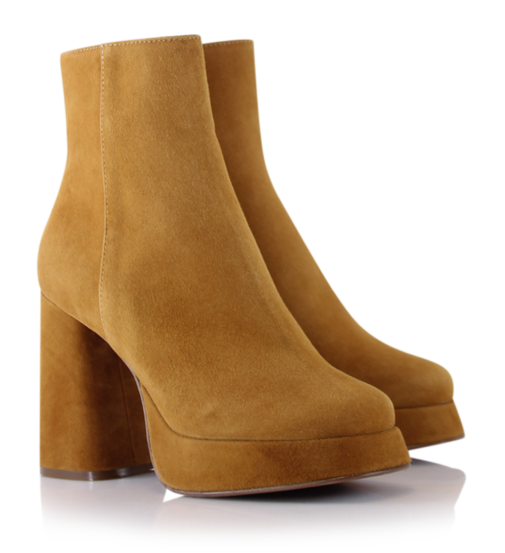 Henny 100 boots, brown suede