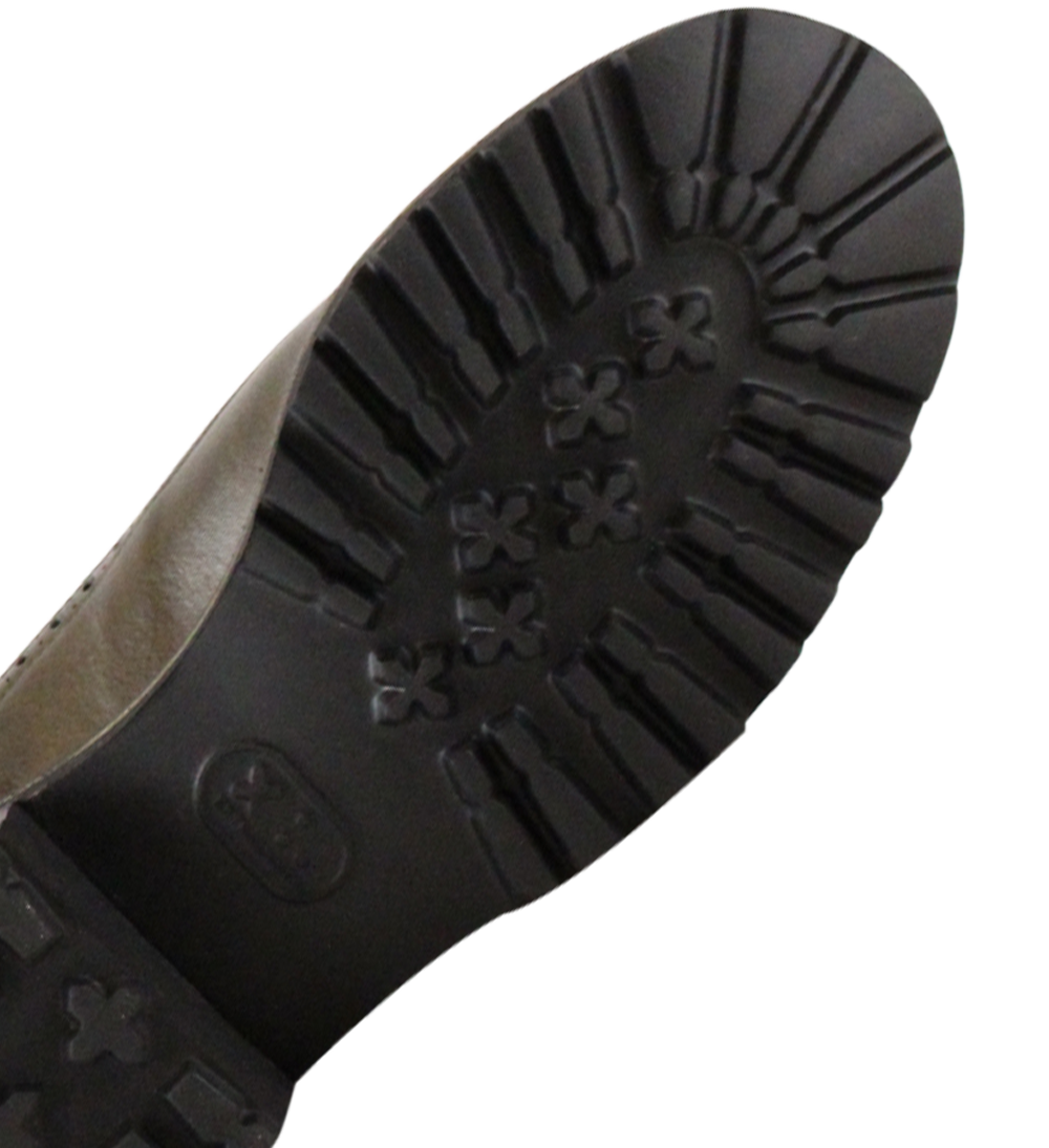 Idun loafers, olive leather