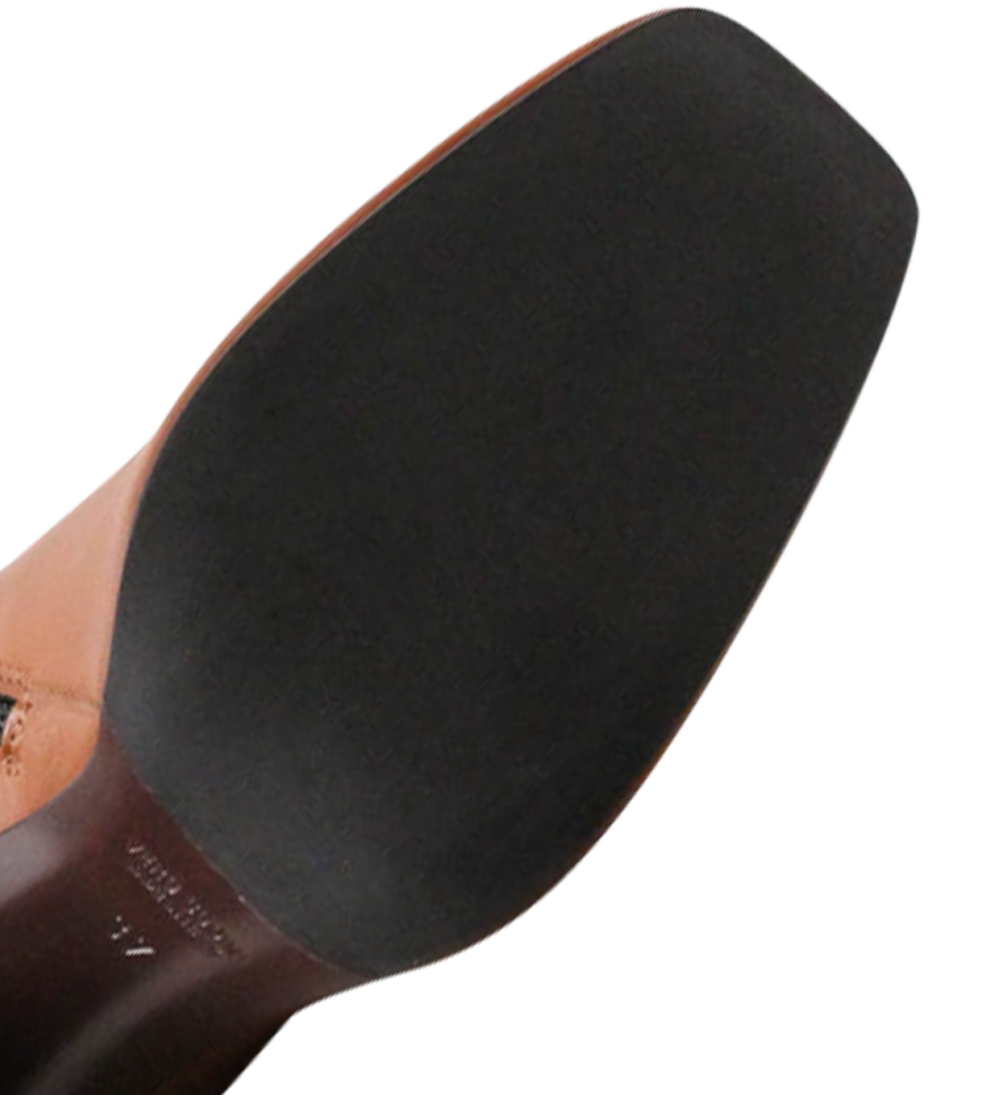 Lena boots, tan leather