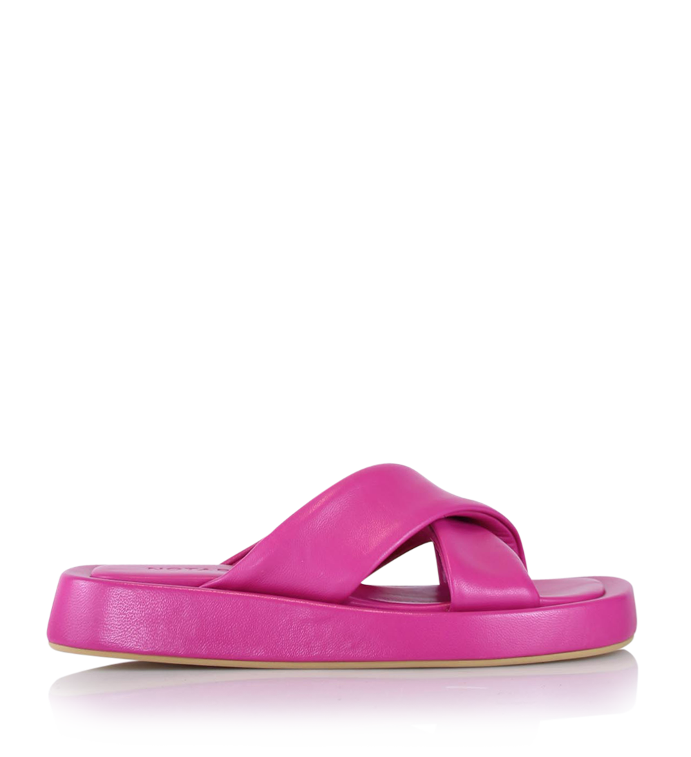 Mia sandals, pink leather