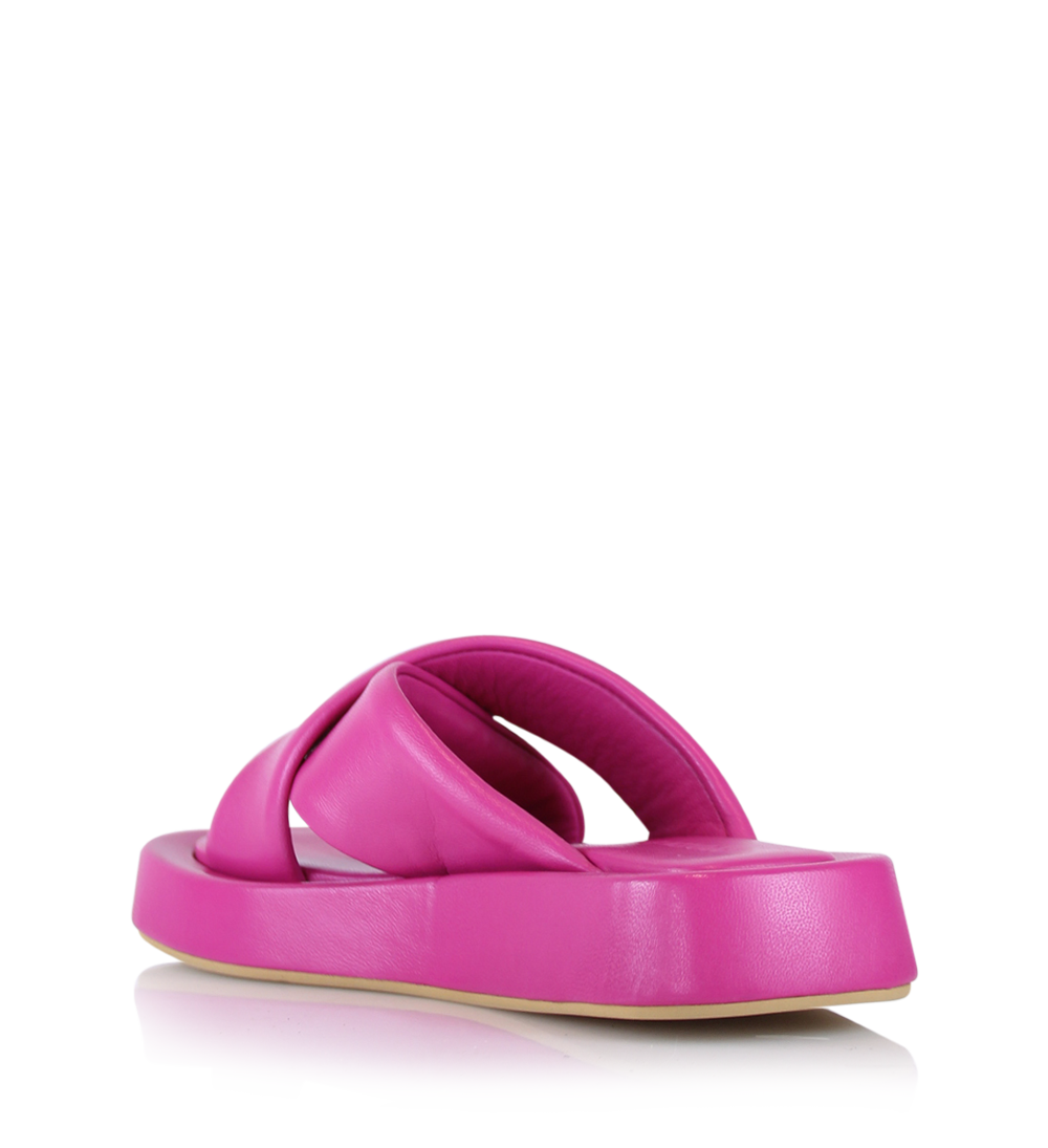 Mia sandals, pink leather