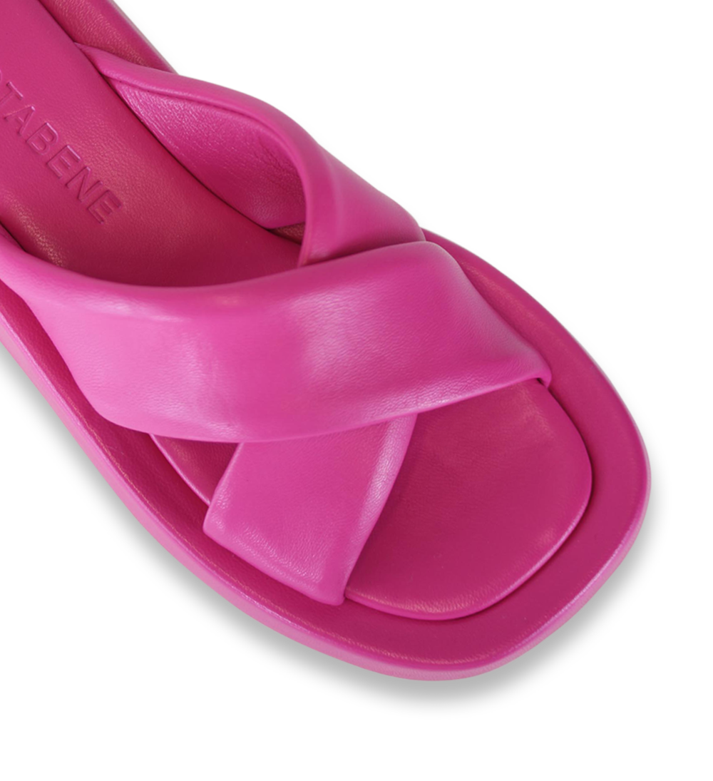 Mia sandals, pink leather