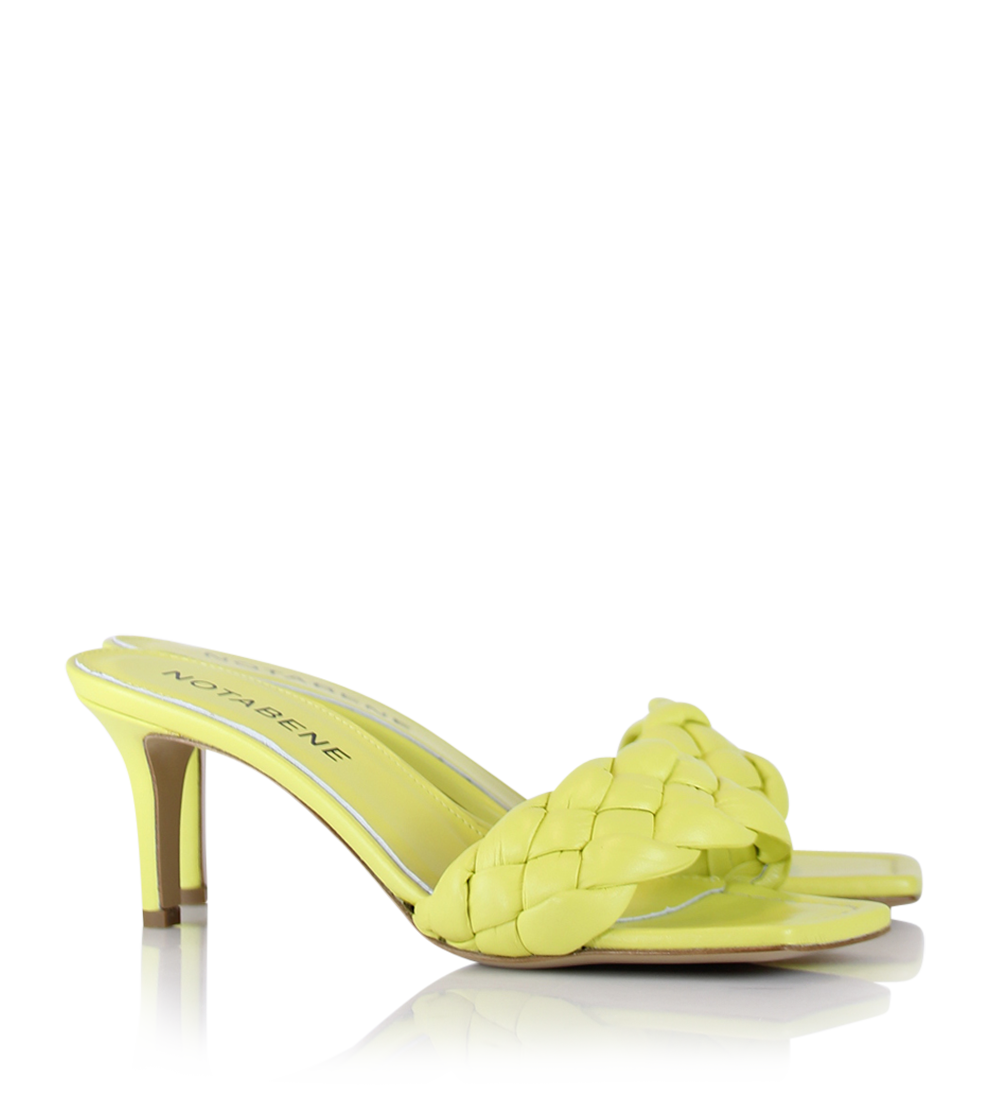 Mirabella 60 sandaler, gul læder