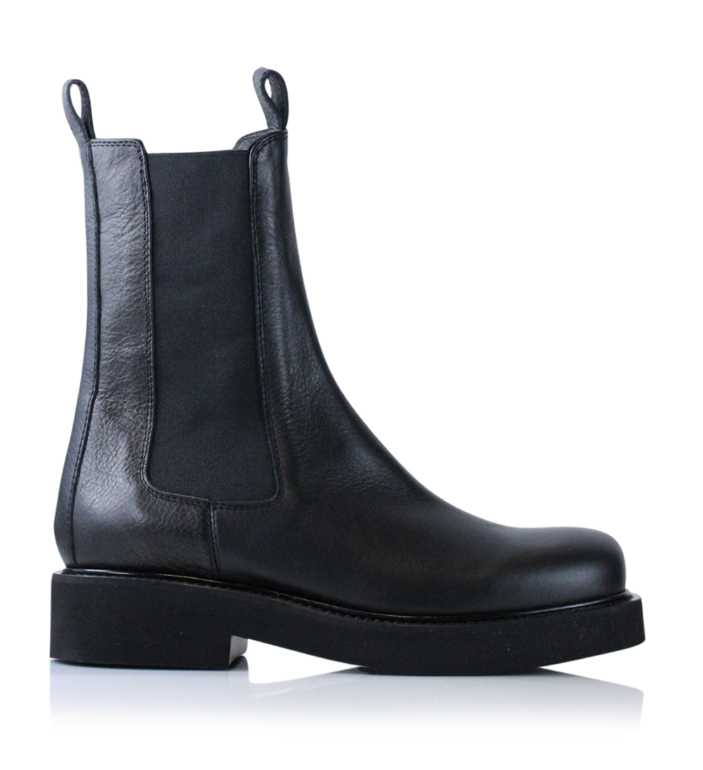 Nadia chelsea boots, black leather