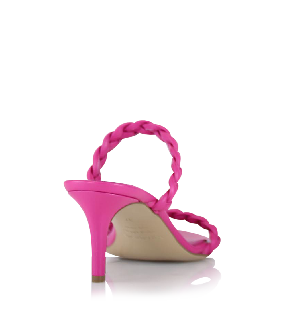 Ortensia 60 sandaler, pink læder