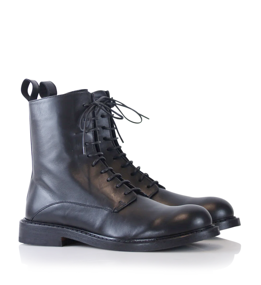 Paulo boots, black leather