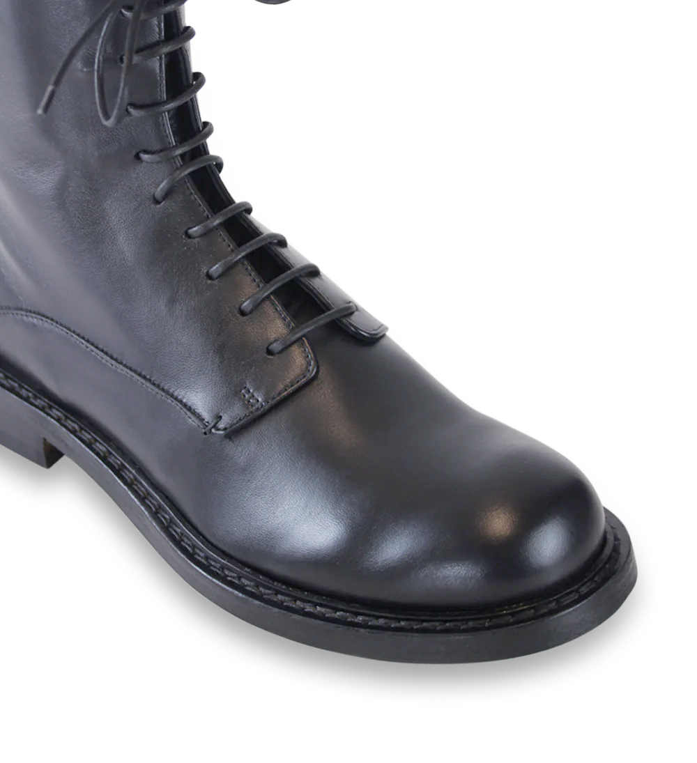 Paulo boots, black leather