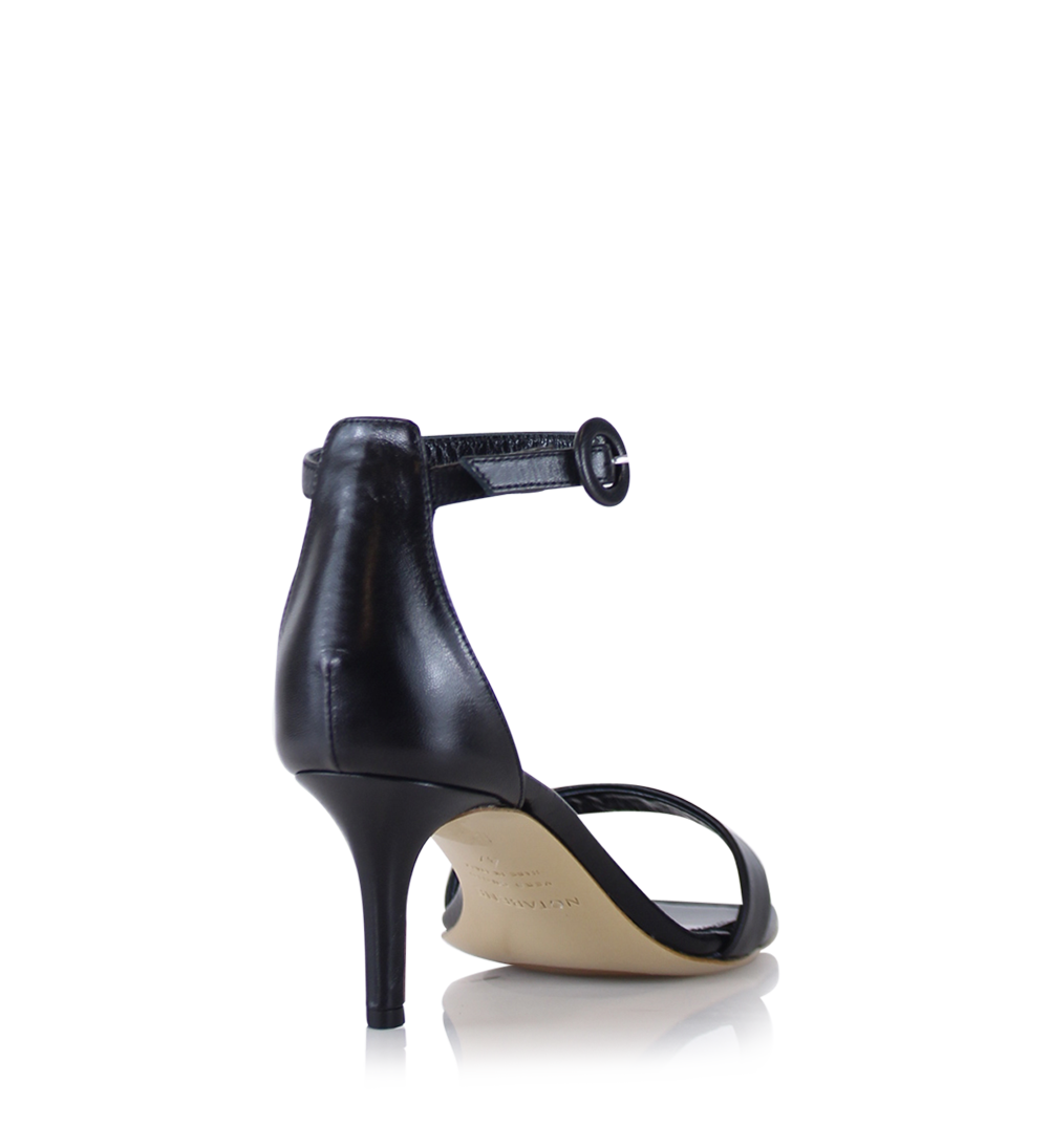 Rina 60 sandals, black leather