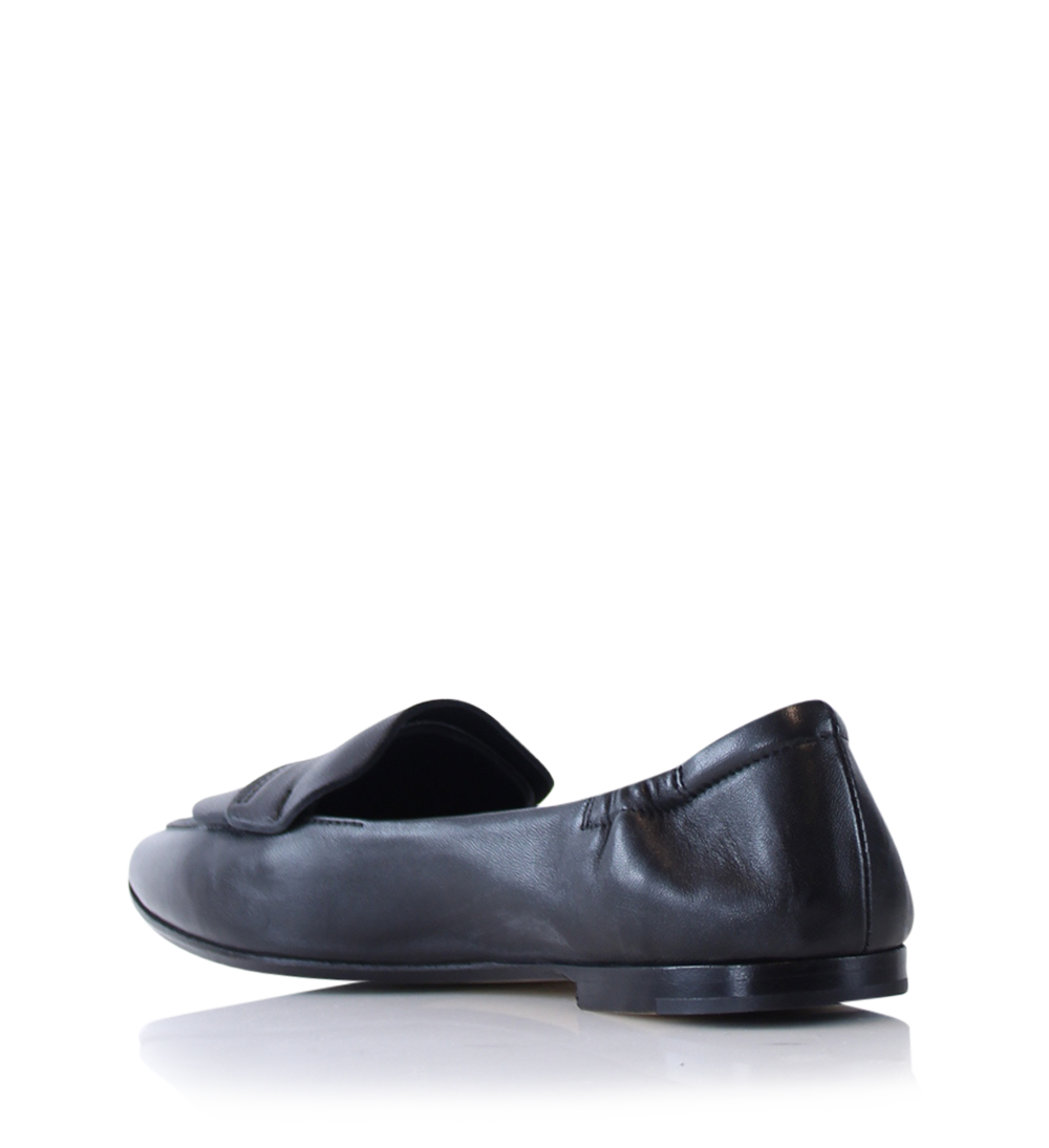 Romy loafers, sort læder