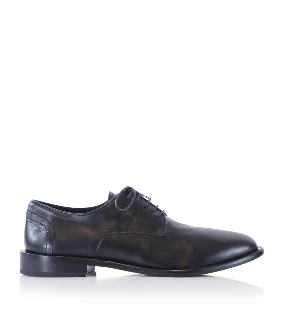 Santino lace-up shoes, black leather