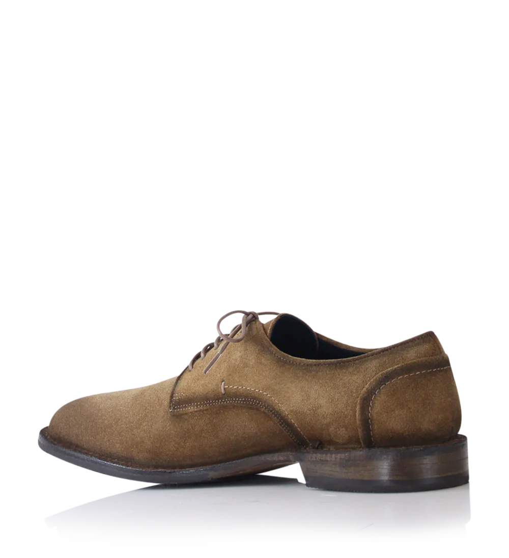 Santino lace-up shoes, rust suede