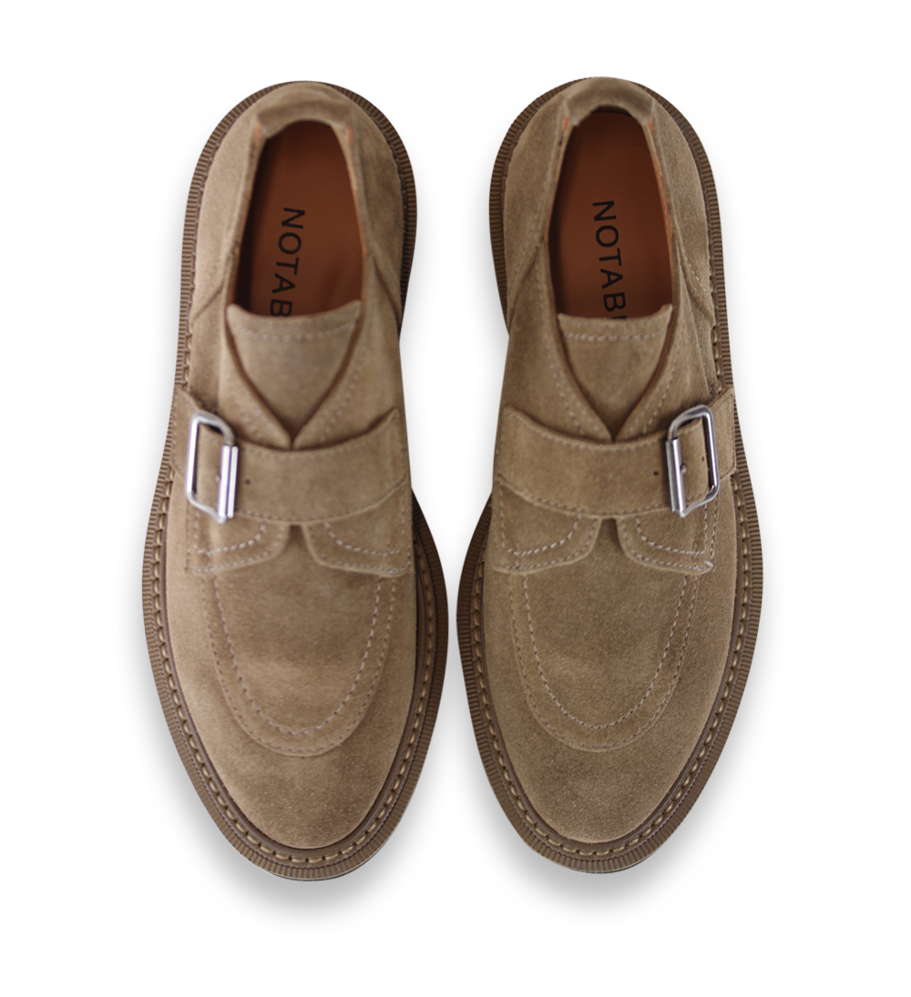 Tenora loafers, camel suede