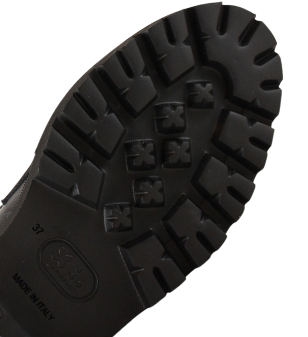 Tilde loafers, sort læder