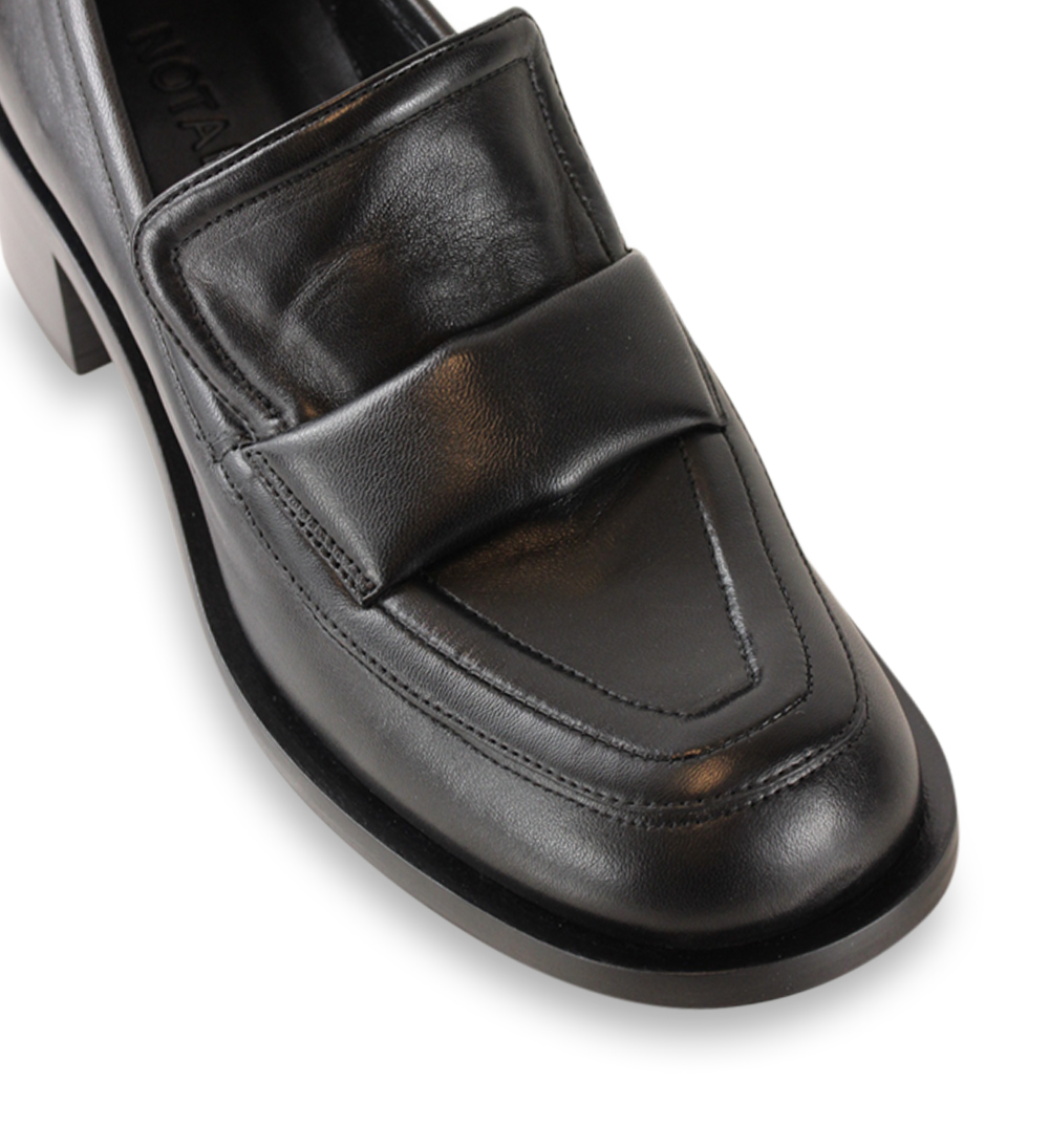 Vera loafers, black leather