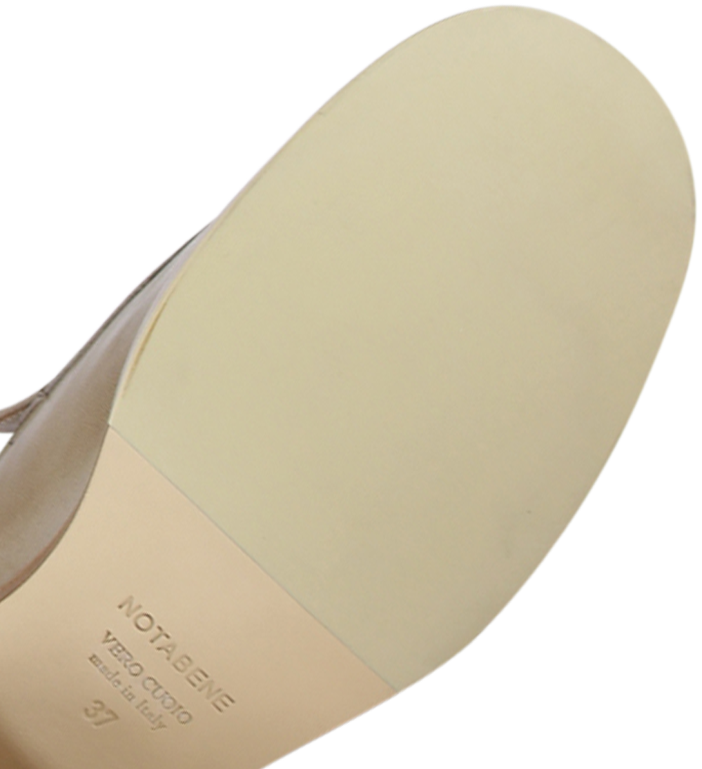Vera loafers, nude leather