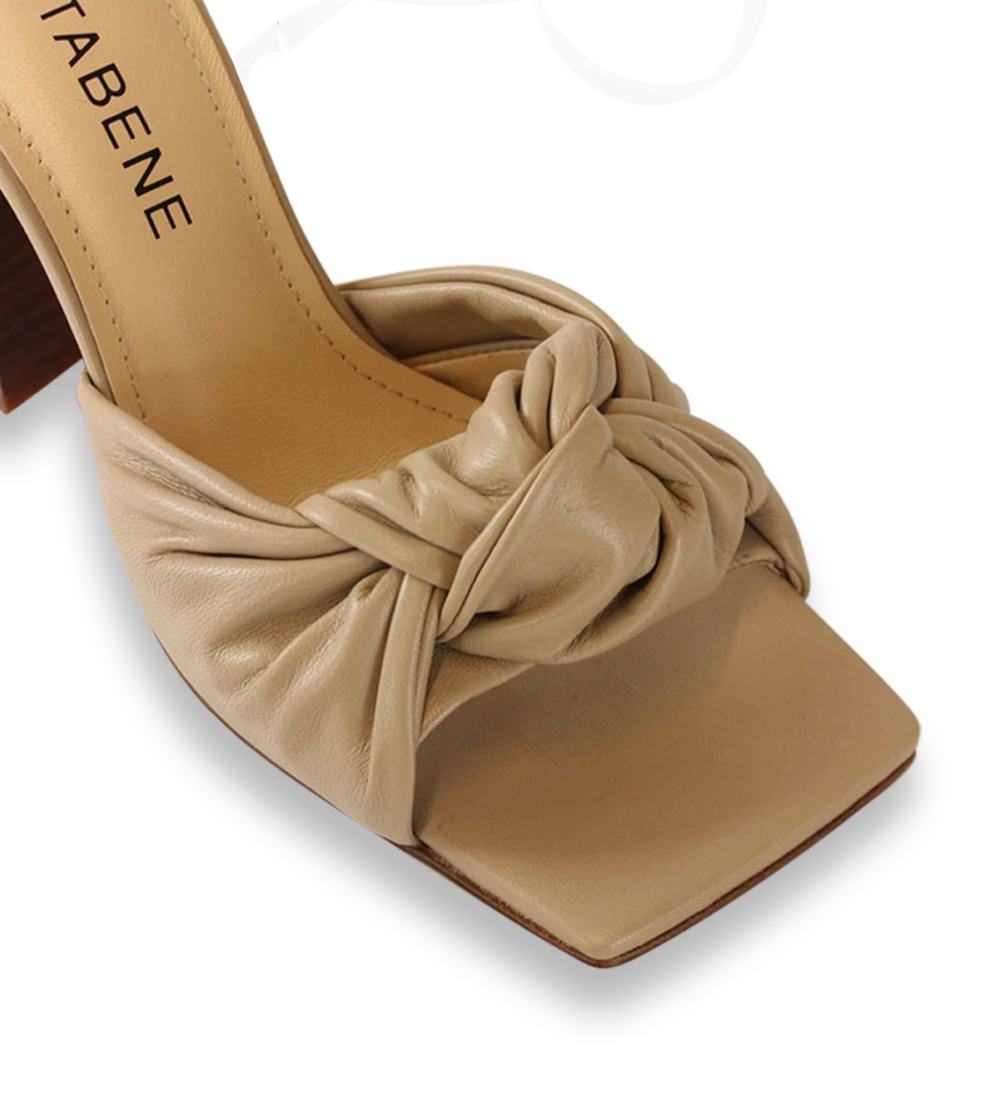 Laura 85 sandaler, nude læder