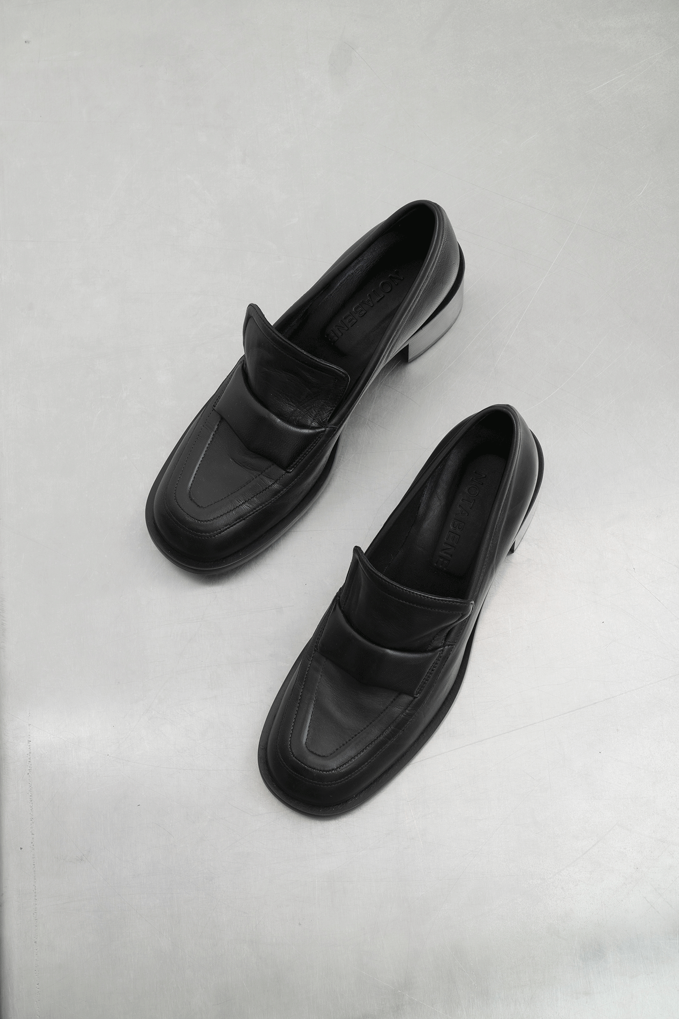 Vera loafers, sort læder