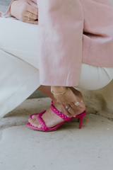 ORTENSIA, Pink Leather