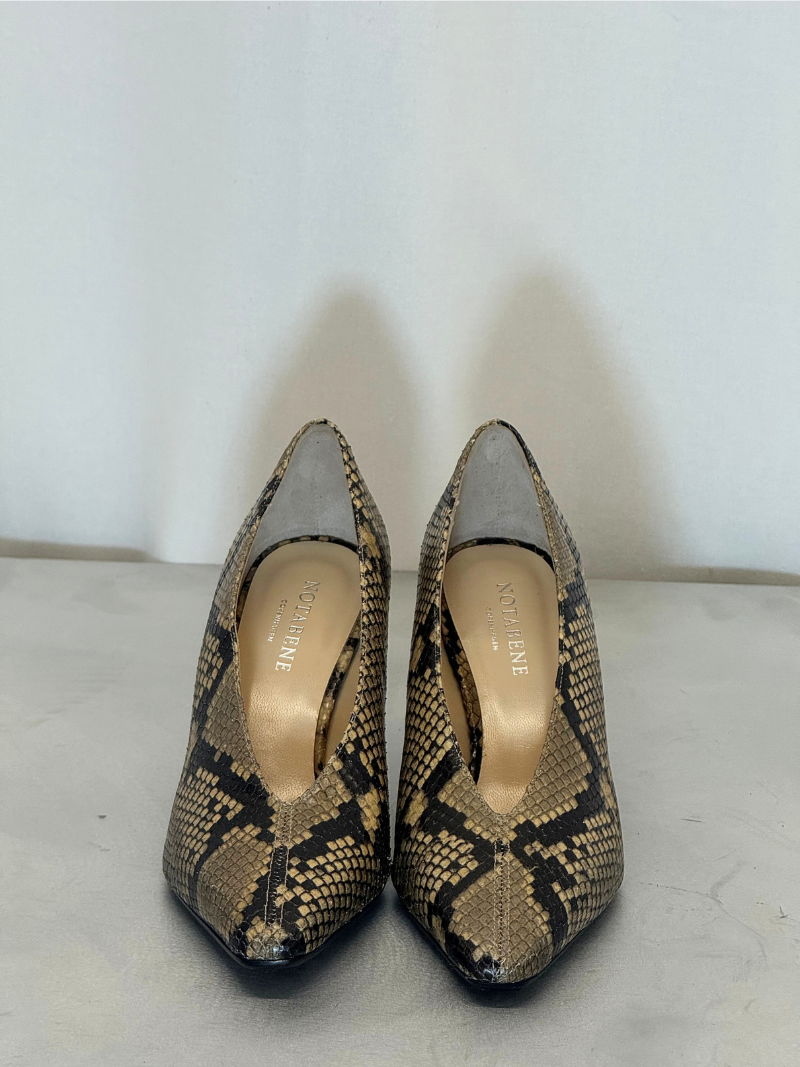 Pump with snake pattern, size 36.5