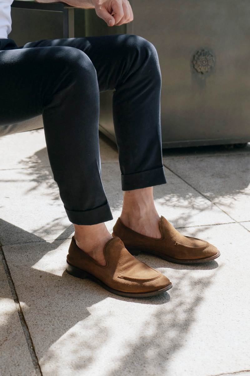 ANTONIO, Rust Suede