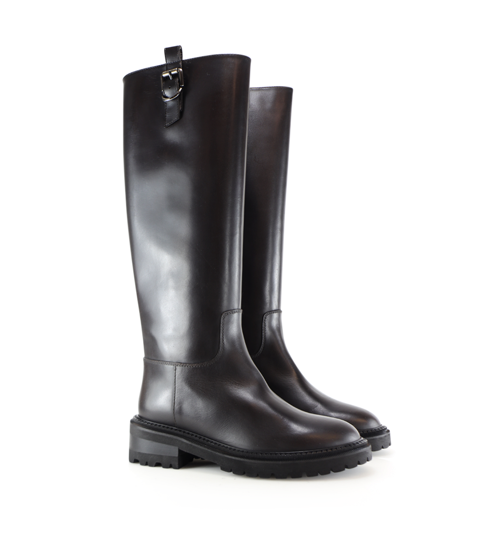 Andora boots, black leather