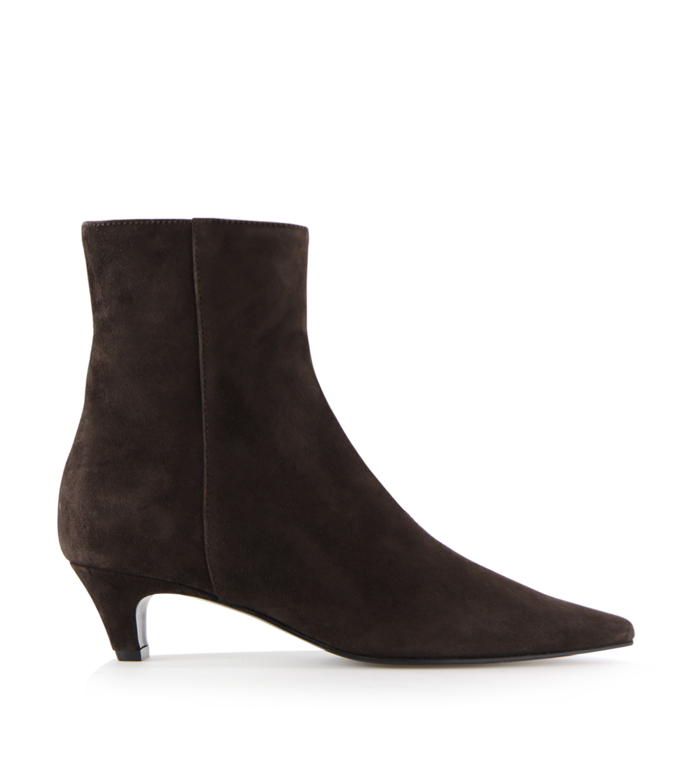 Brisa 45 boots, brown suede