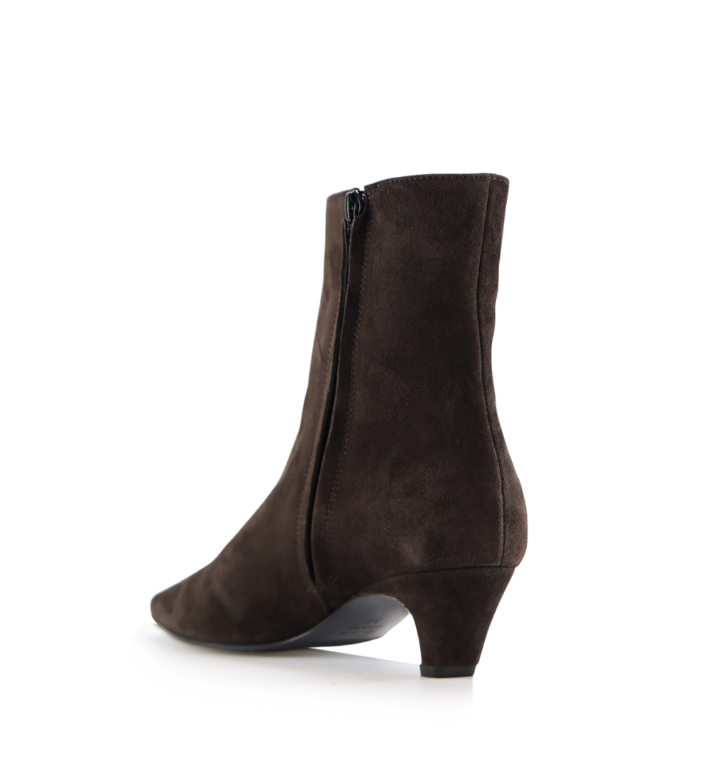 Brisa 45 boots, brown suede