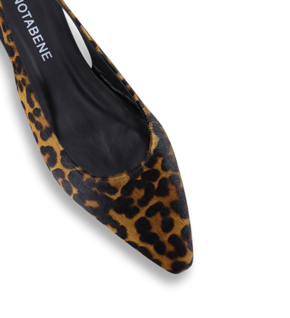 Gilda slingback, leopard