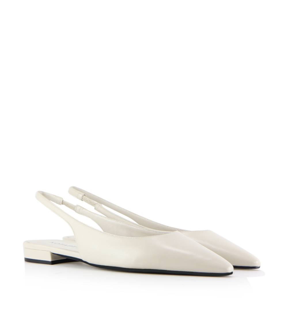 Gilda slingback, off-white