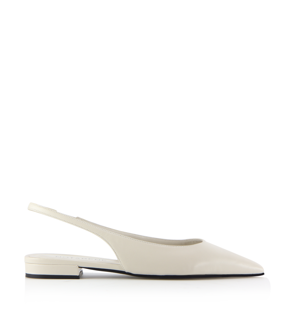 Gilda slingback, off-white